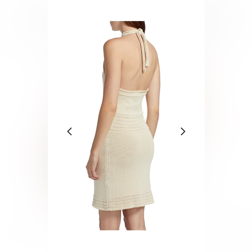 Ramy Brook Women's Joelle Sleeveless Minidress - Ecru - Picture 2 of 6